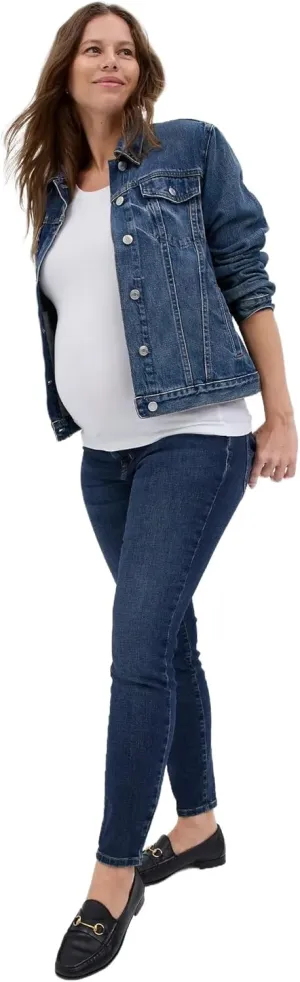GAP Women's Maternity Inset Panel Skinny Jeans