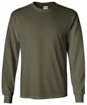 Gildan Men's G240 Ultra Cotton Long Sleeve T-Shirt