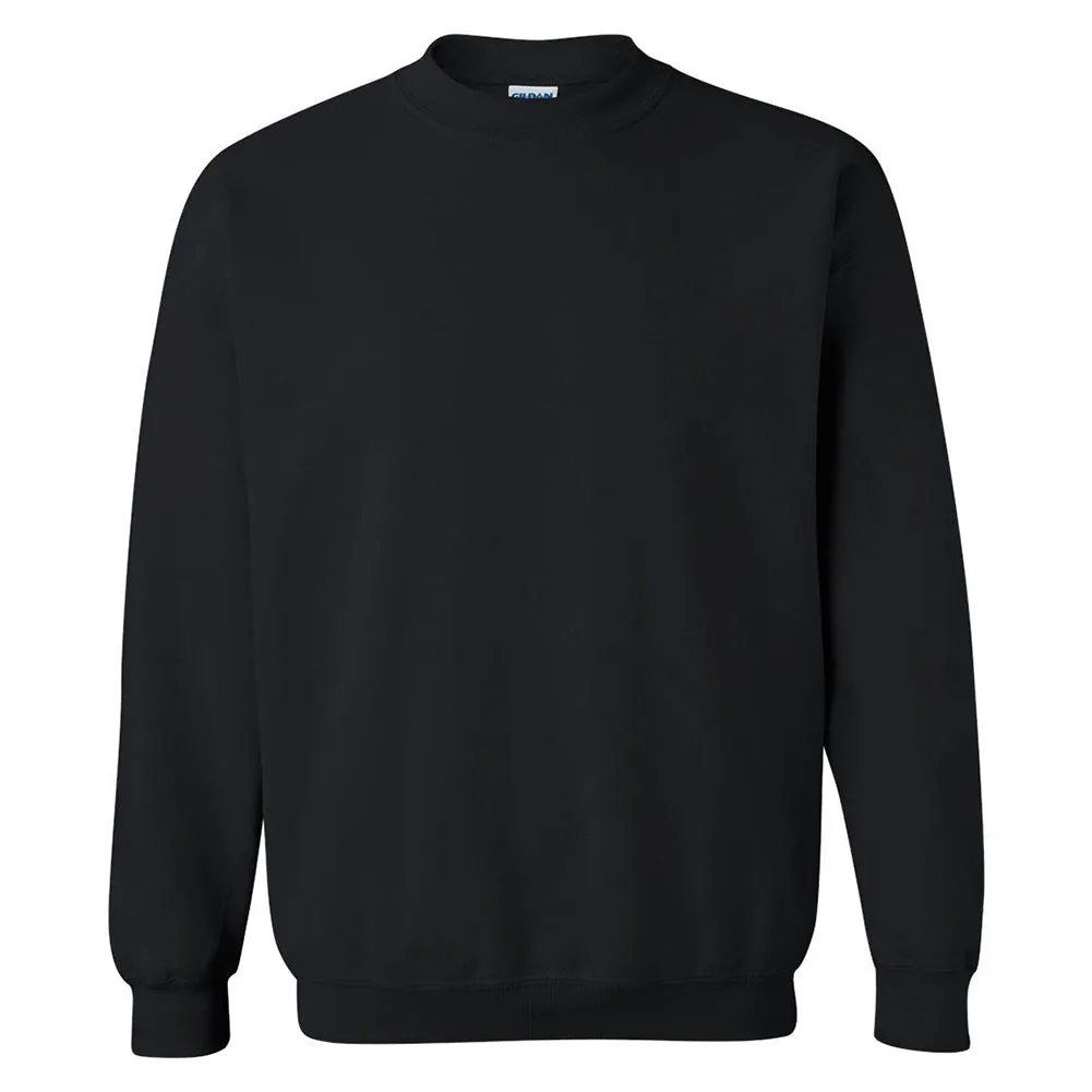 Gildan Men's Sweatshirt 1800 Long Sleeve Heavy Blend Crew Neck Casual Pullover