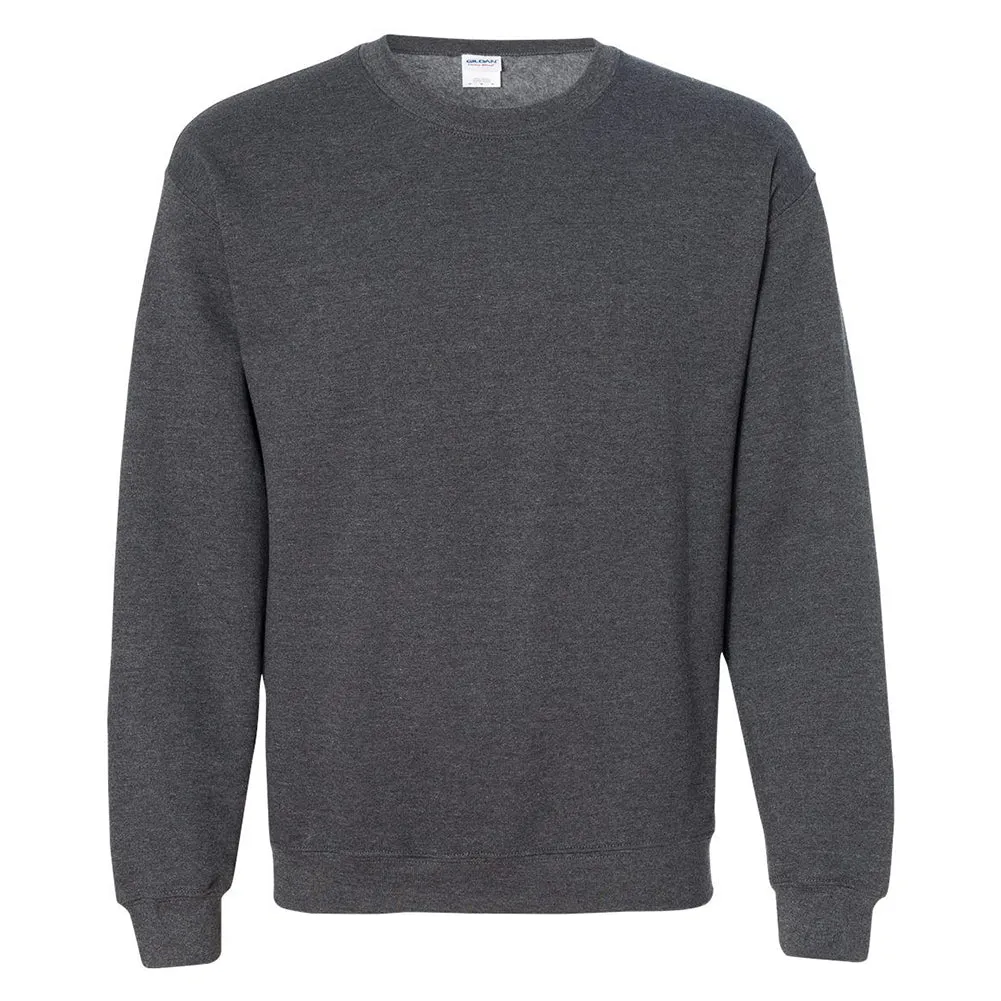 Gildan Men's Sweatshirt 1800 Long Sleeve Heavy Blend Crew Neck Casual Pullover