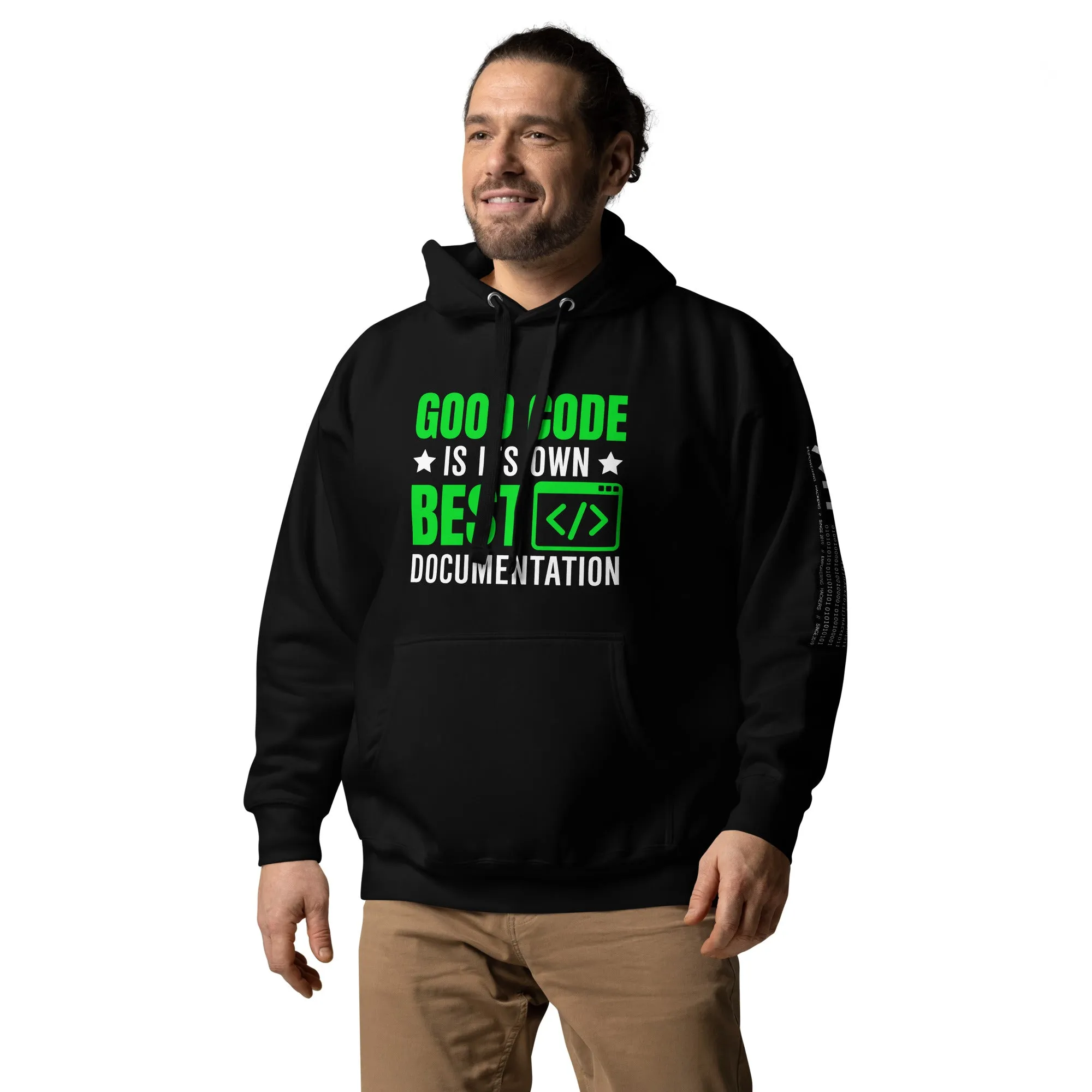 Good Code is in its own best documentation Unisex Hoodie