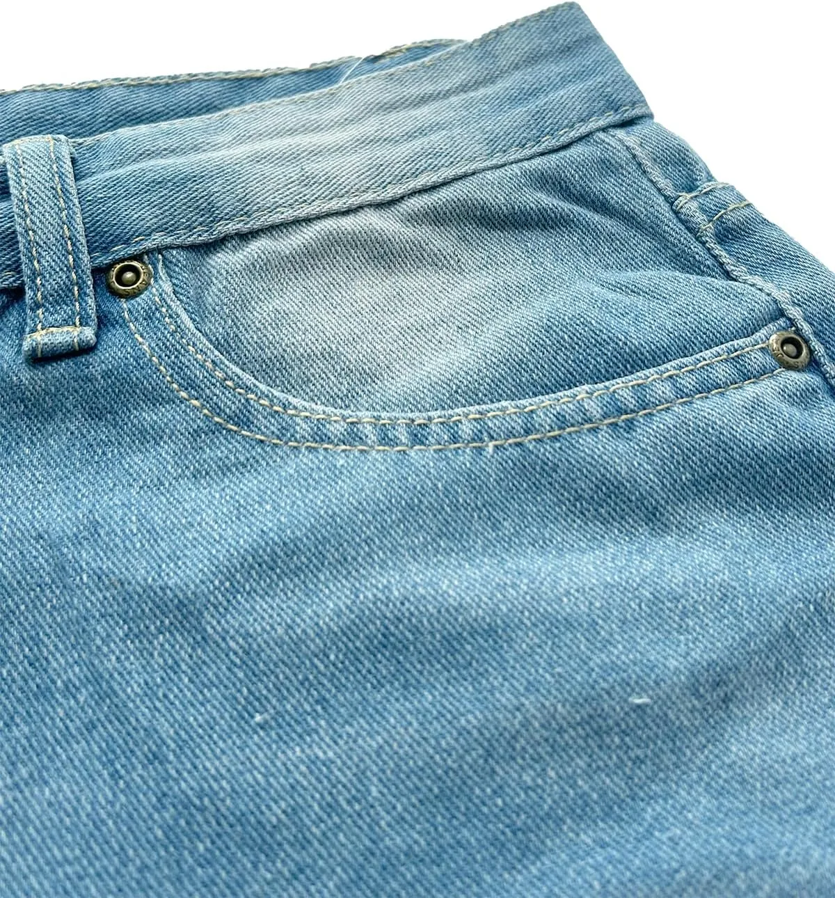 High Waisted Jeans for Women 2025 Loose Distressed Ripped Stretchy Straight Leg Boyfriend Denim Pants