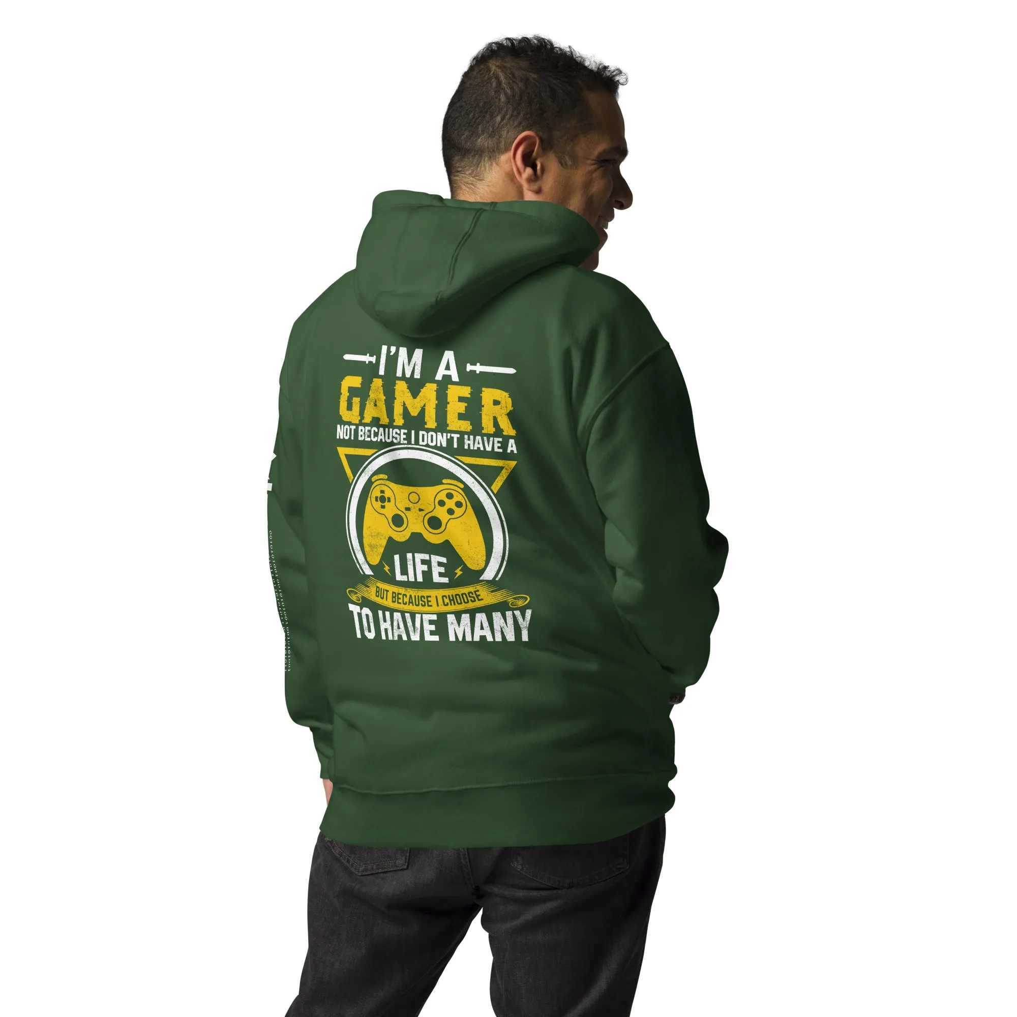 I am a Gamer - Unisex Hoodie ( Back Print )