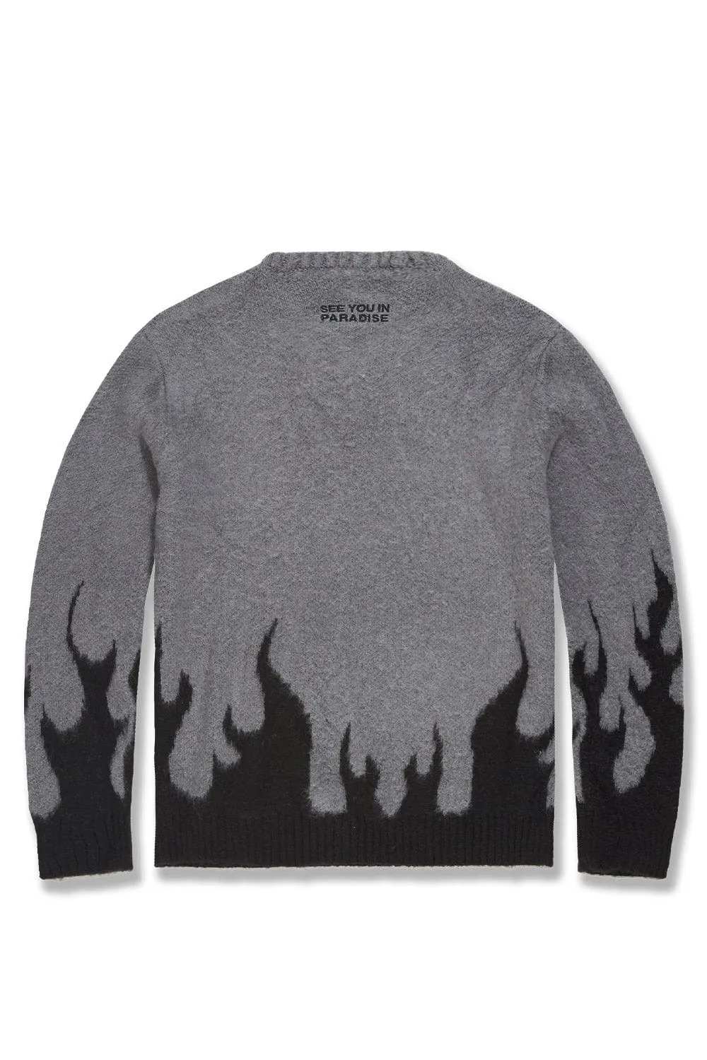 Inferno Crewneck Sweater (Ebony)