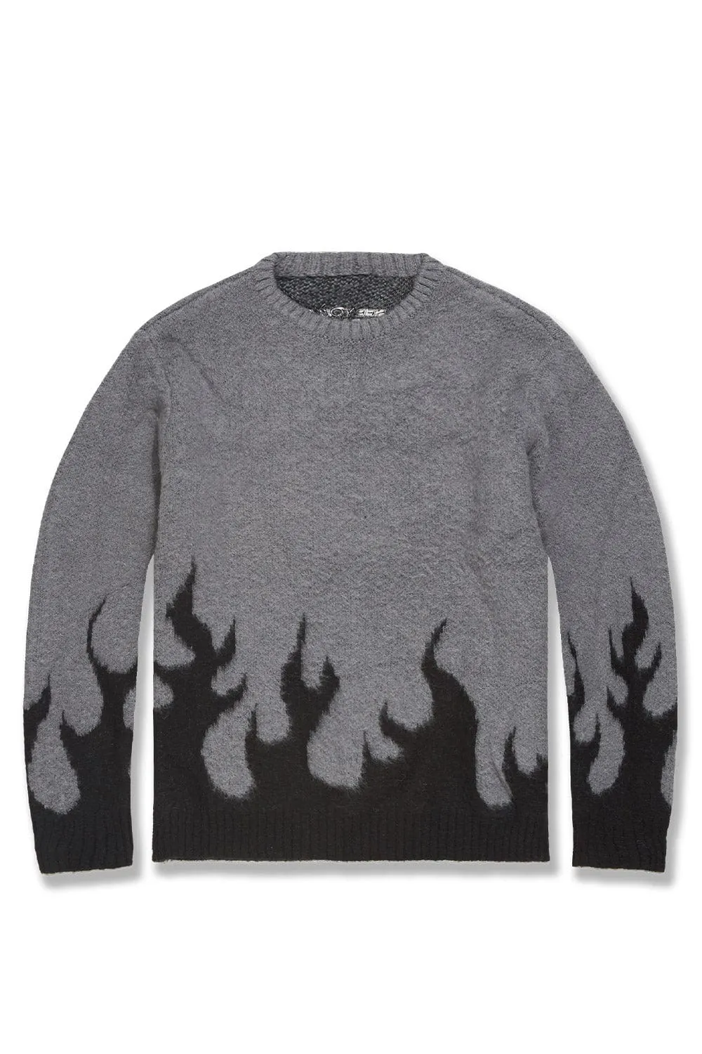 Inferno Crewneck Sweater (Ebony)