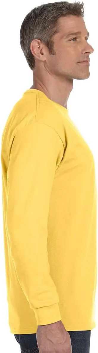 Jerzees Men's Dri-Power Long Sleeve T-Shirt Multipack