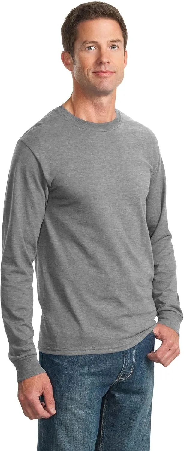 Jerzees Men's Dri-Power Long Sleeve T-Shirt Multipack