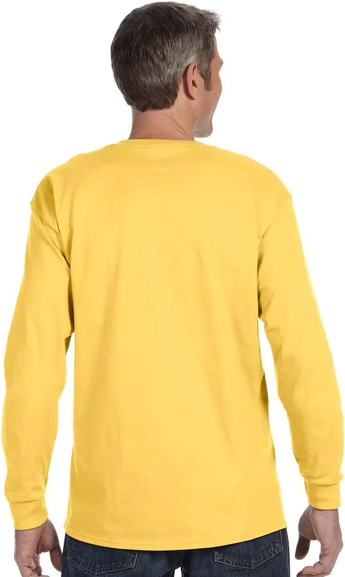 Jerzees Men's Dri-Power Long Sleeve T-Shirt Multipack