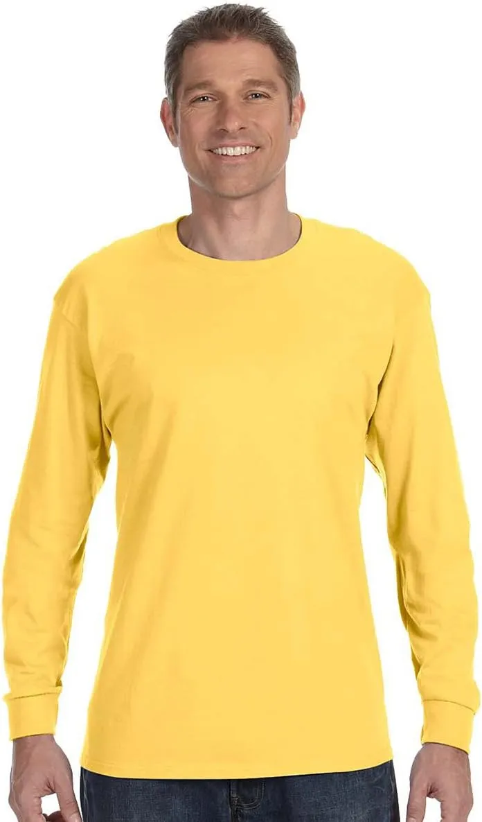 Jerzees Men's Dri-Power Long Sleeve T-Shirt Multipack