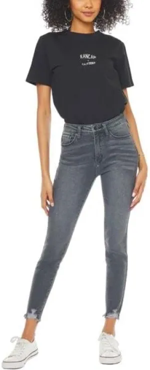 Kancan High Rise Ankle Skinny Jeans KC7274LG