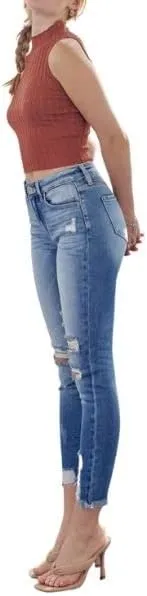 KANCAN High Rise Ankle Skinny Jeans KC9130M