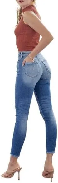 KANCAN High Rise Ankle Skinny Jeans KC9130M