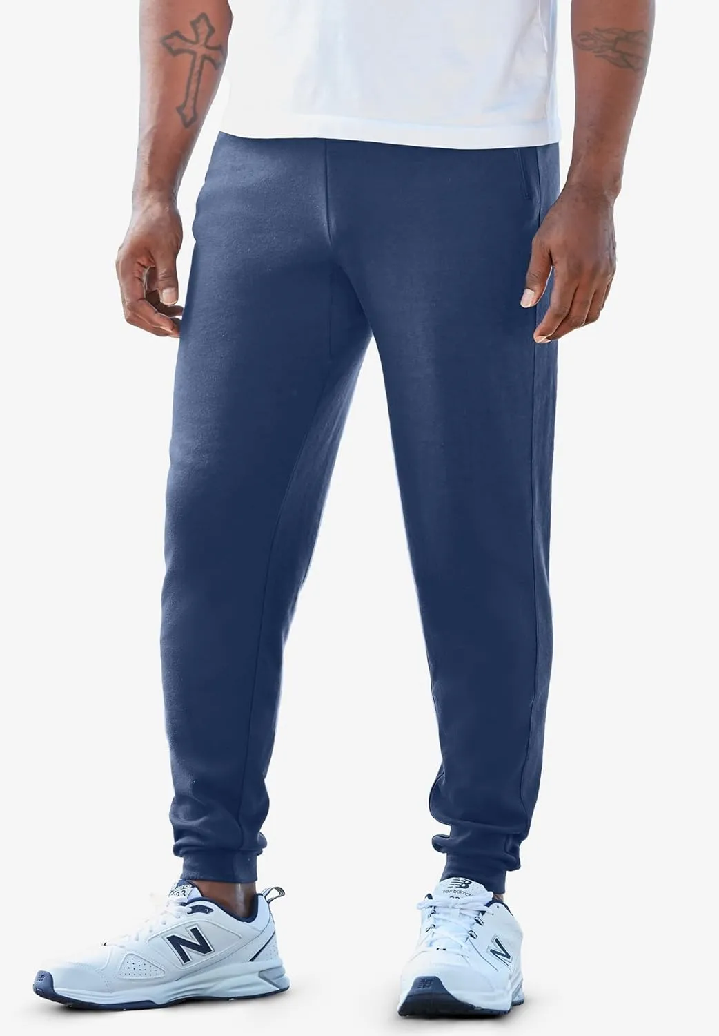 KingSize Men's Big & Tall Jersey Jogger Pants