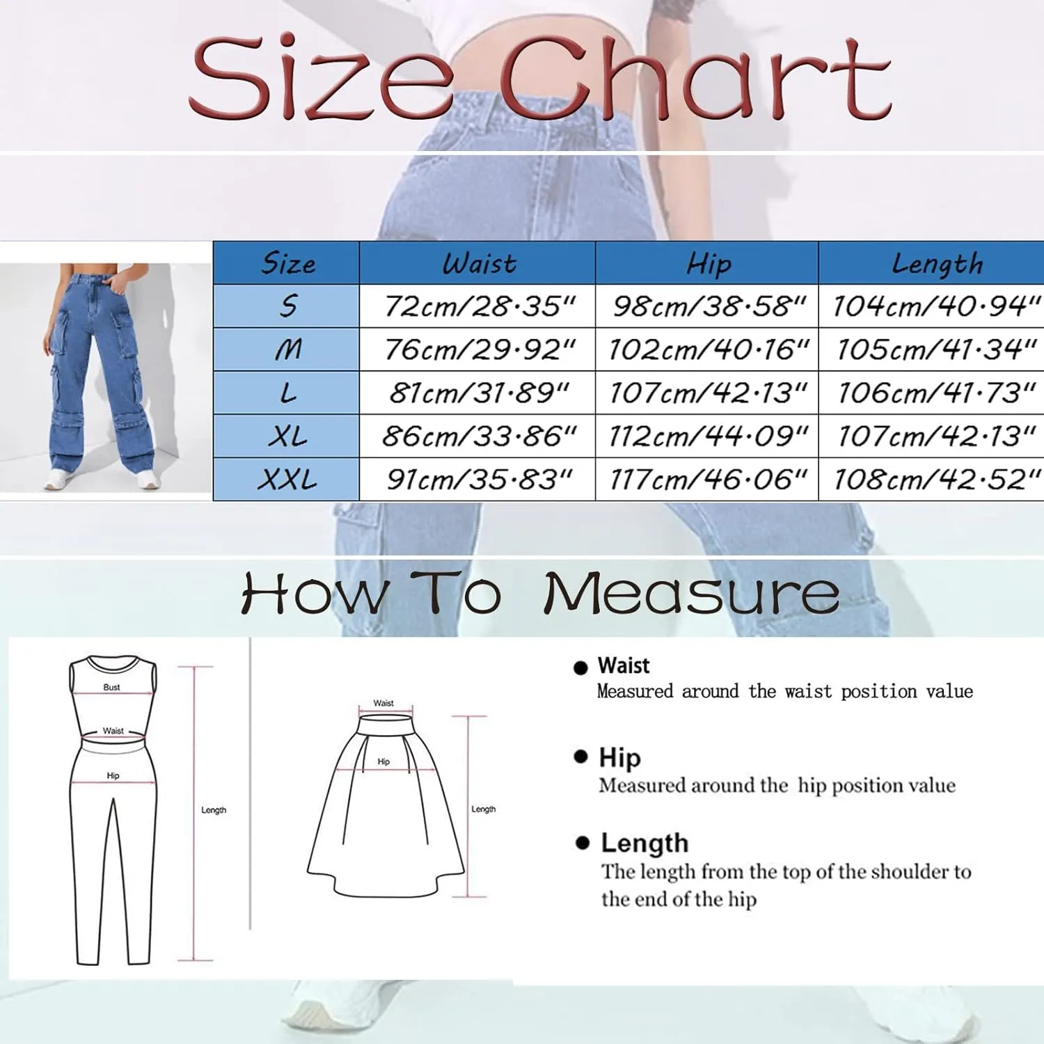 Kingspinner Wide Leg Pants for Women High Waist Elastic Waist with Pockets Loose Casual Bell Bottom Jeans for Women