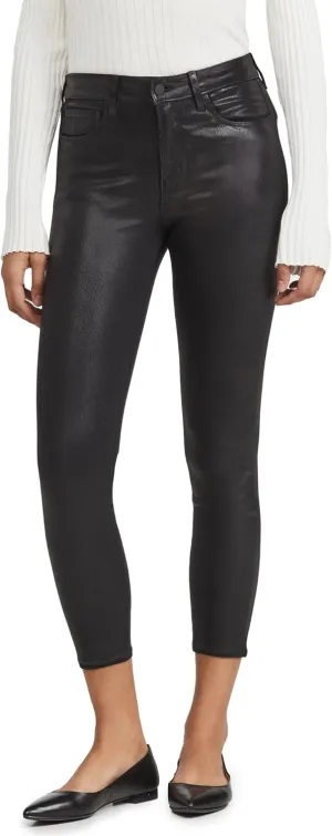 L'AGENCE Women's Margot Coated Skinny Jeans