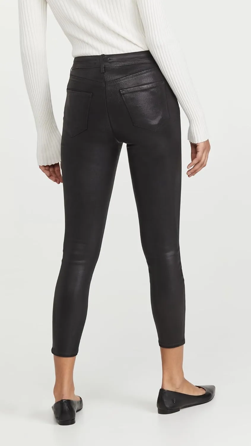 L'AGENCE Women's Margot Coated Skinny Jeans