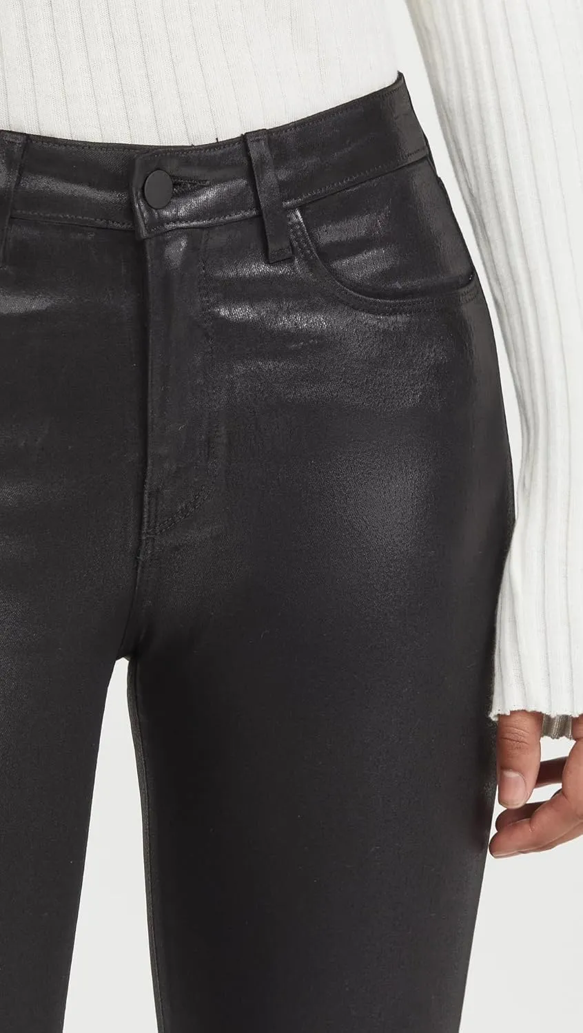L'AGENCE Women's Margot Coated Skinny Jeans