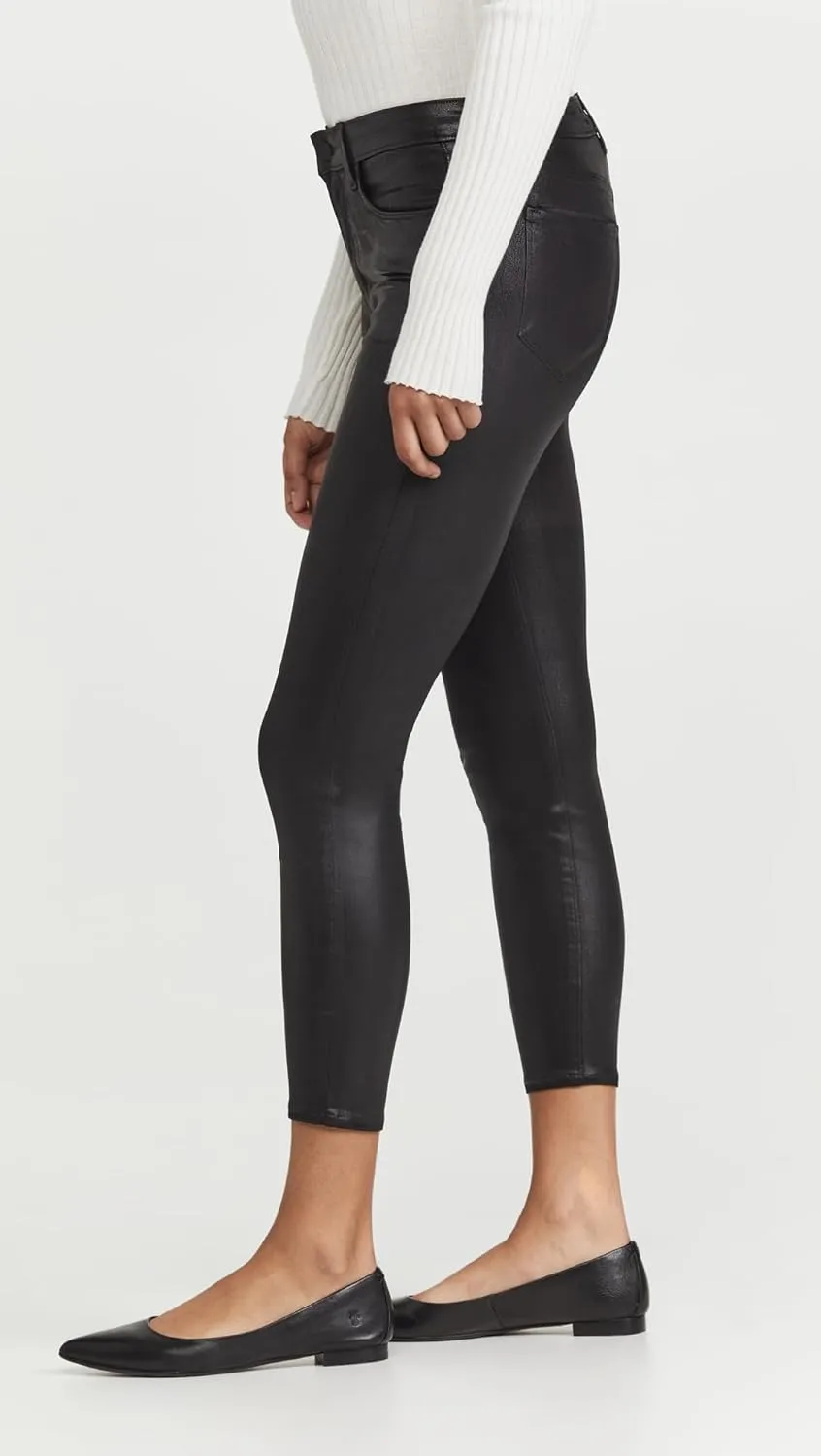 L'AGENCE Women's Margot Coated Skinny Jeans