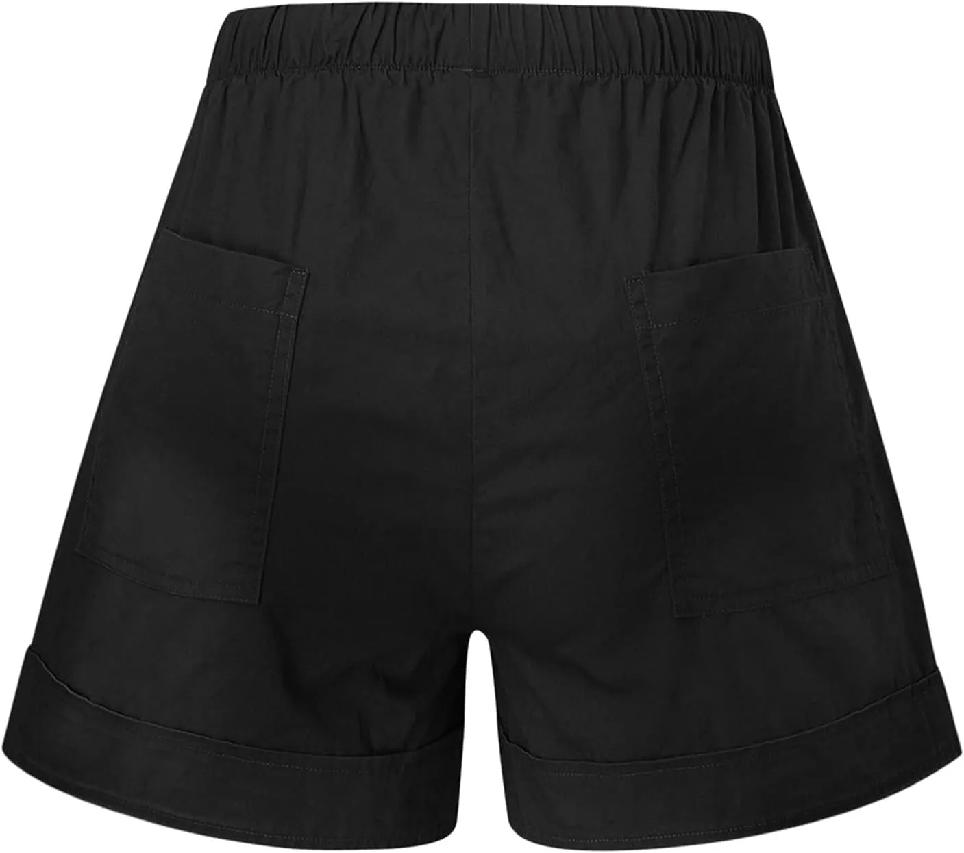 Linen Shorts for Women Casual Summer Summer Shorts Beach Holiday Stylish Drawstring Lounge Shorts with Pockets