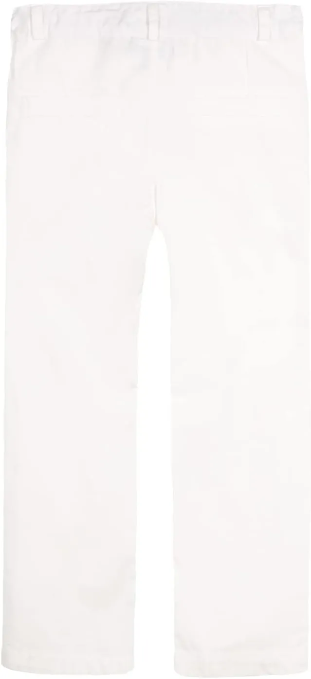 LittleSpring Boys School Uniform Chino Pants Flat Front