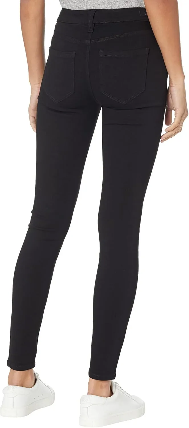 Liverpool Abby Skinny Jeans in Black Rinse