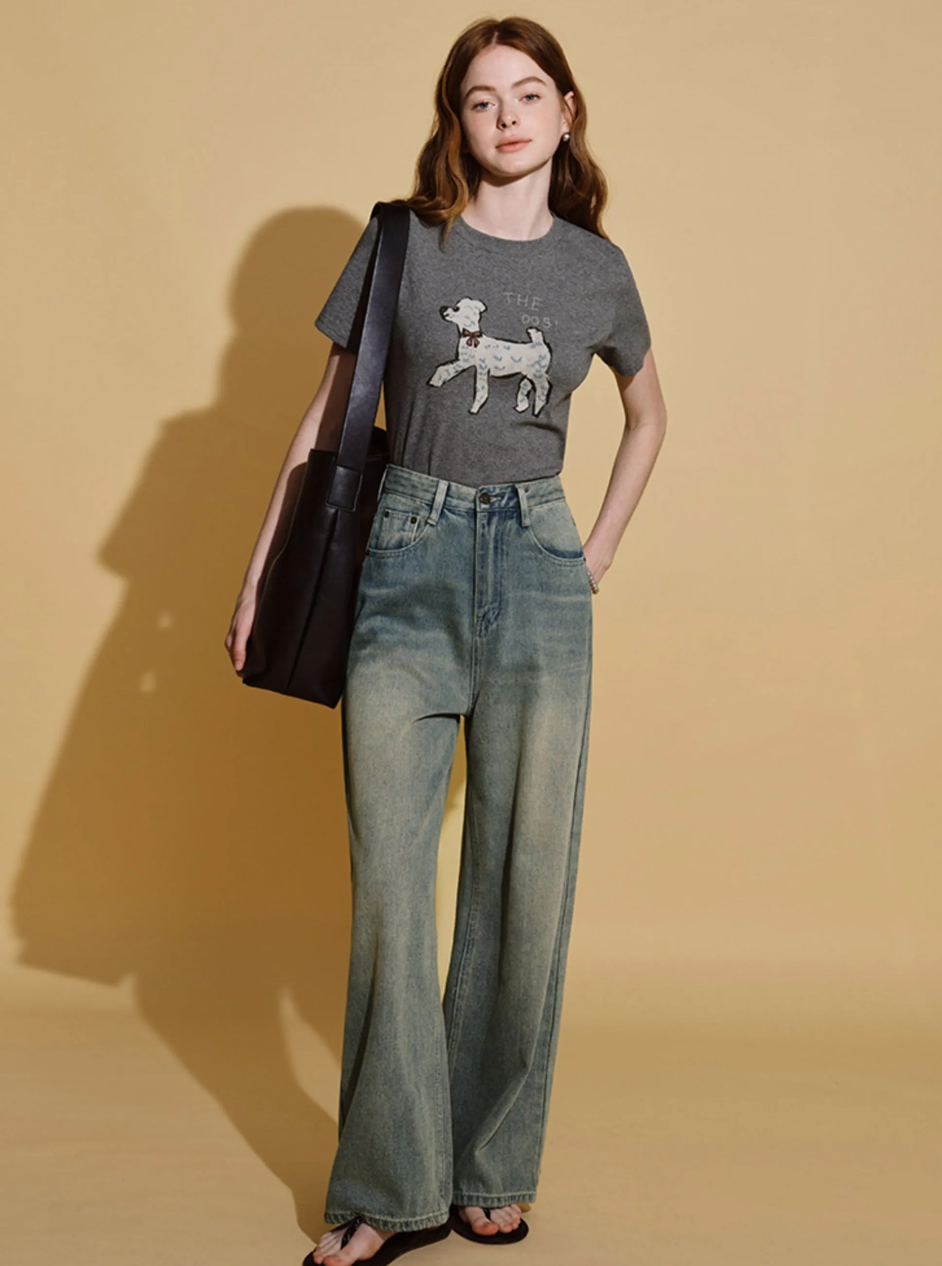 Loose Fit Retro Jeans Set-Up