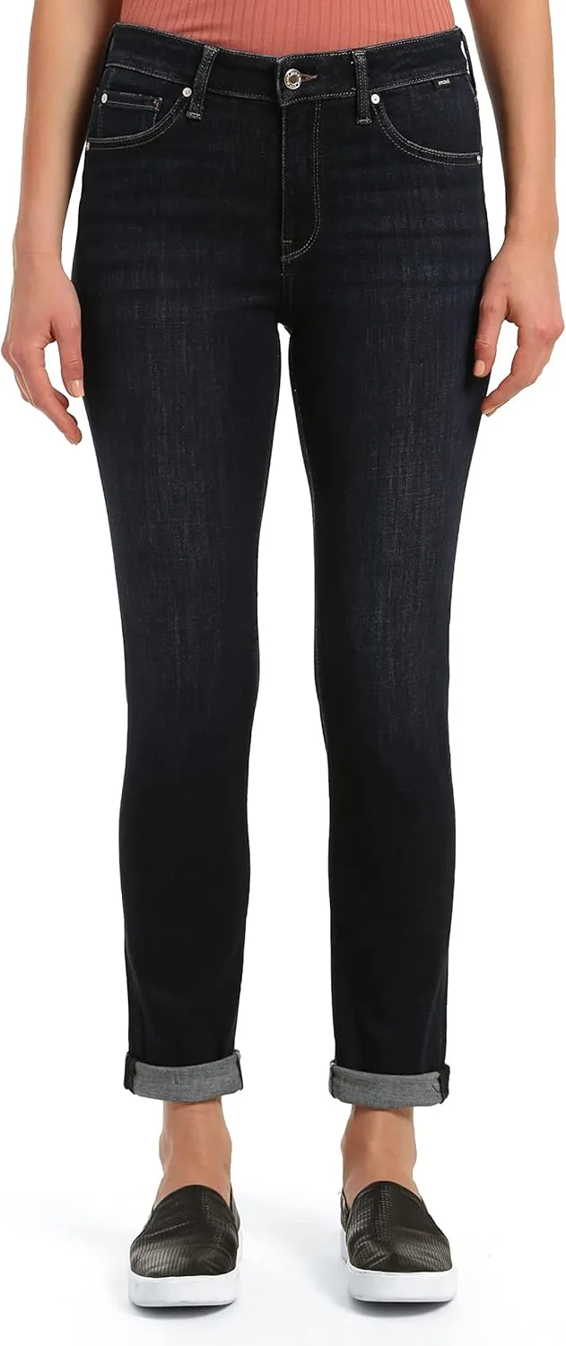Mavi Women's Kathleen High Rise Slim Boyfriend Jeans