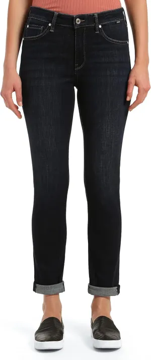 Mavi Women's Kathleen High Rise Slim Boyfriend Jeans