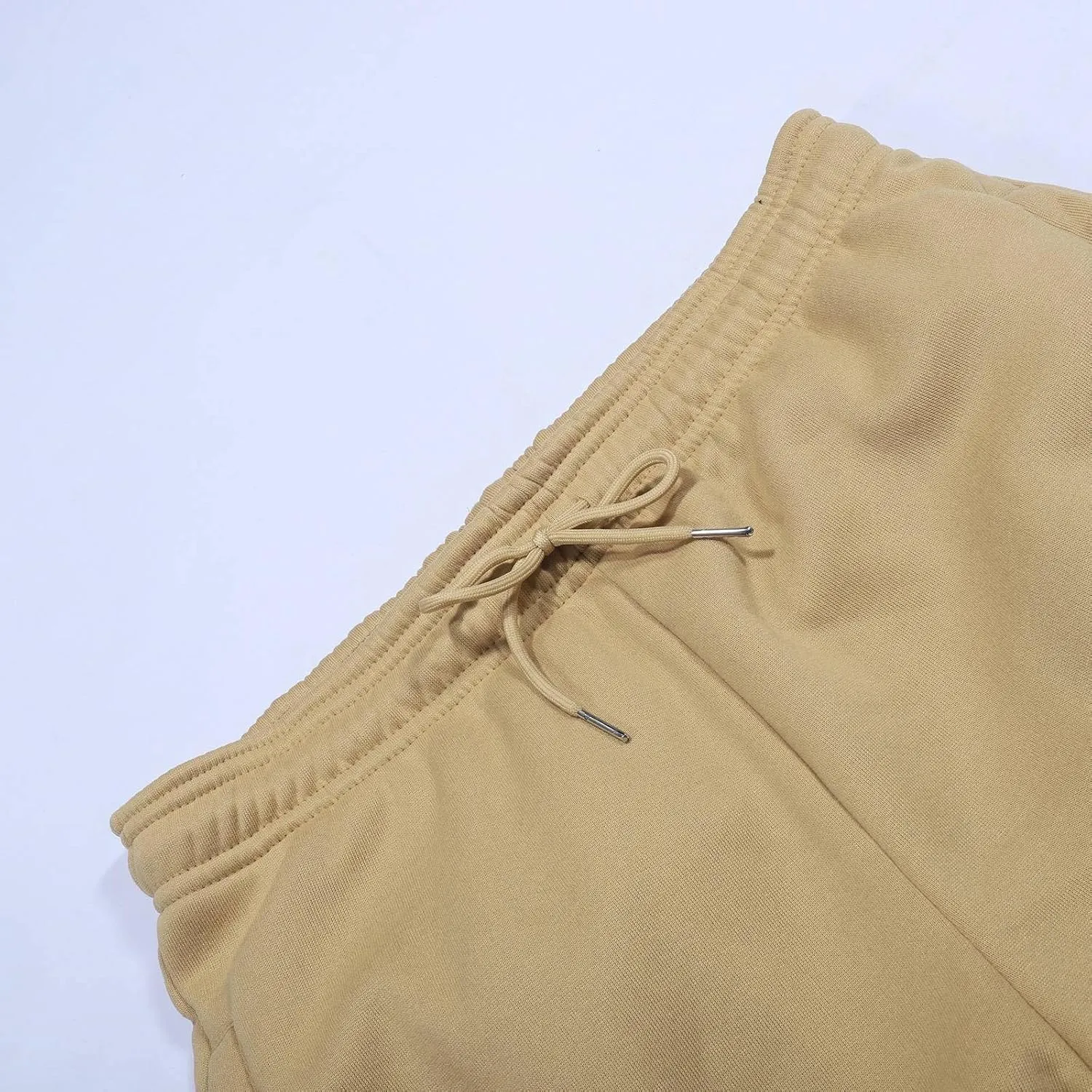 Men Cargo Pants Casual Work Hiking Pants Drawstring Elastic Waisted Loose Joggers Outdoor Straight Leg Sweatpants