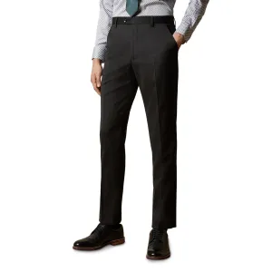 Men Franct-Modern Fit Debonair Suit Trouser - Black