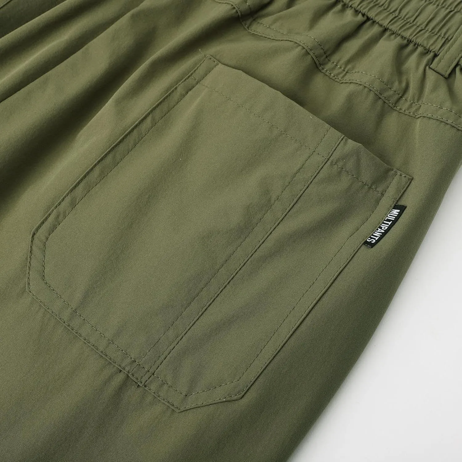 Mens Big and Tall Cargo Pants, High Stretch Multi-Pocket Durable Cargo Pants, Lightweight Tactical Water Proof Pant