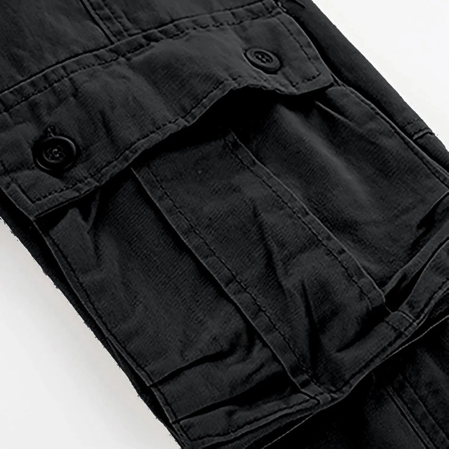 Mens Cargo Pants Khaki Cotton Pants Men Multi Pocket Cargo Pants for Men Extreme Motion Pants for Men Casual Men