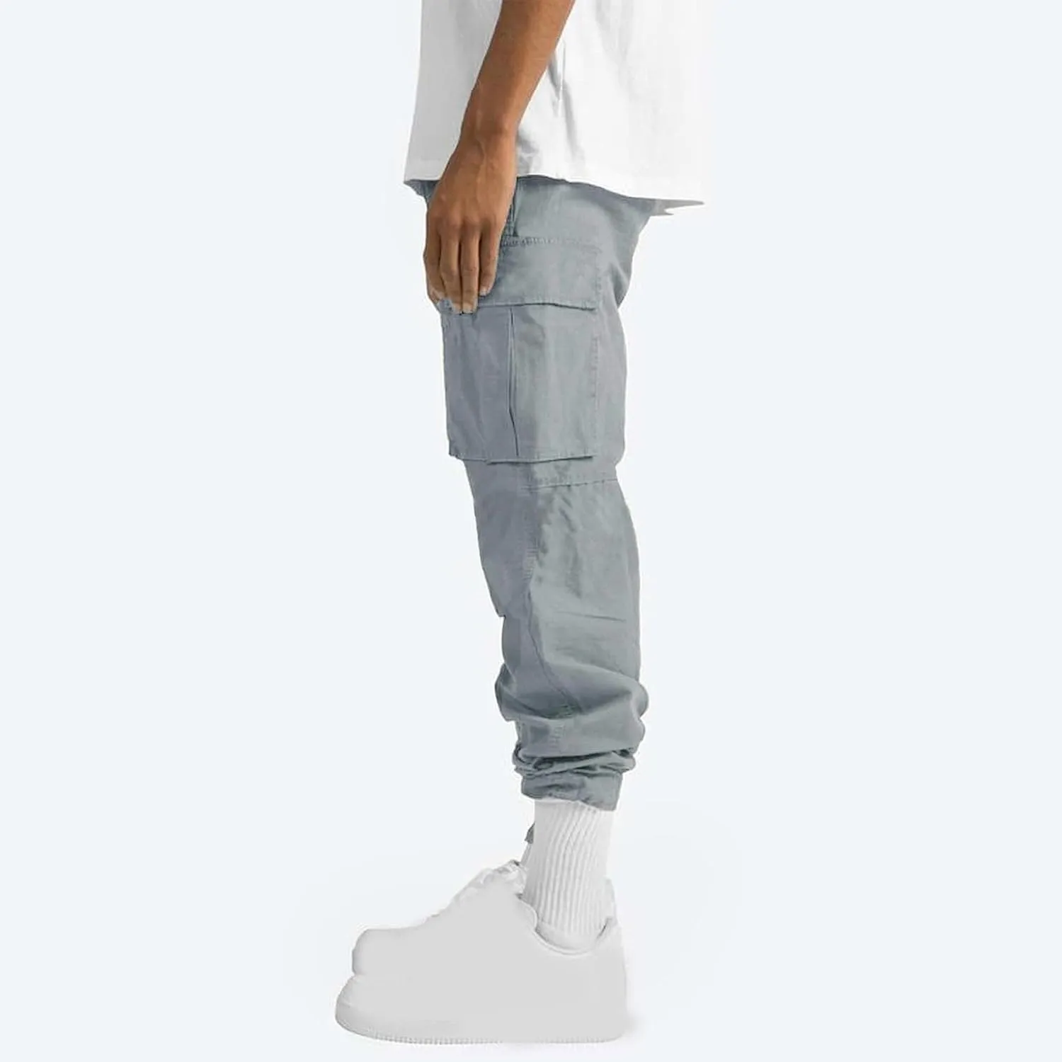 Mens Cargo Pants Lightweight Work Pants Straight Leg Sweatpants Casual Loose Fit Joggers Workout Sport Athletic Pants