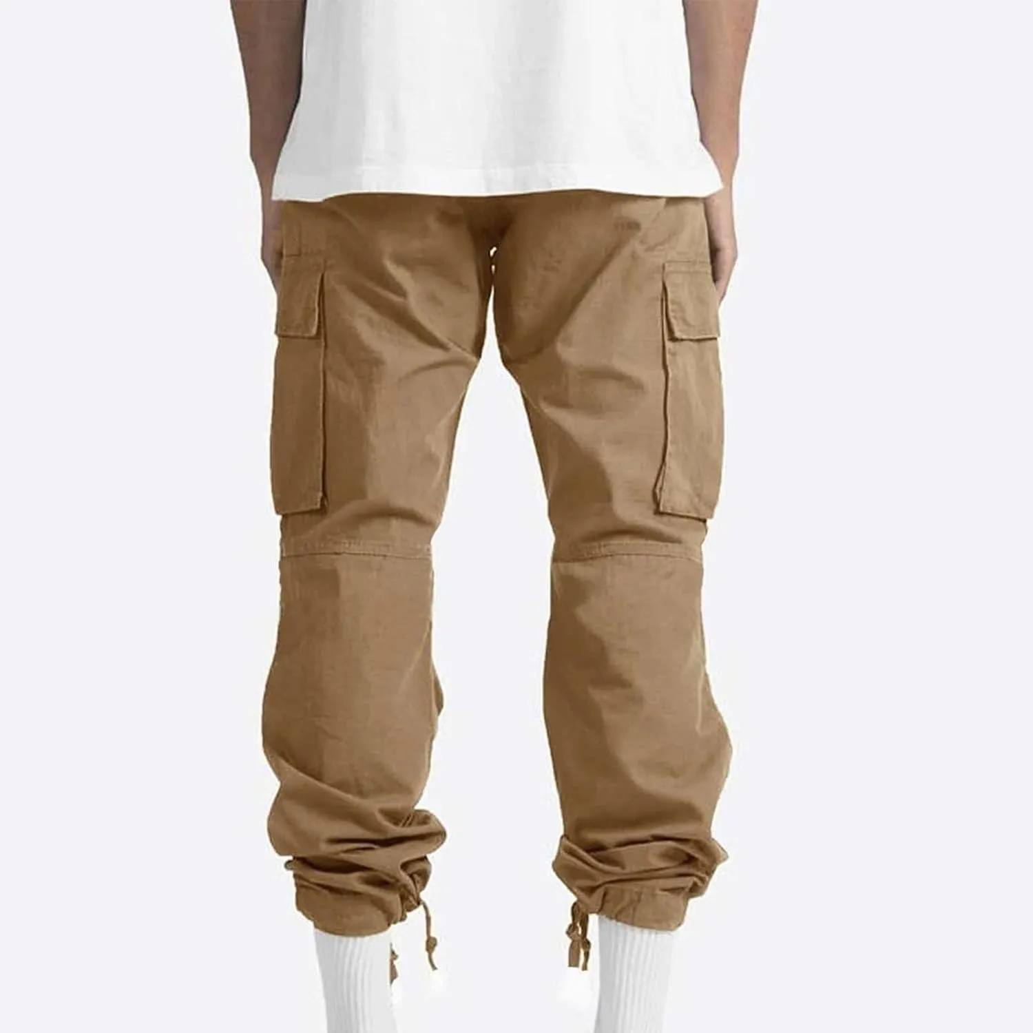 Mens Cargo Pants Lightweight Work Pants Straight Leg Sweatpants Casual Loose Fit Joggers Workout Sport Athletic Pants