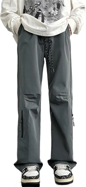Mens Cargo Pants Relaxed Fit Work Pants for Men Oversized Pants Men Mens Thermal Jeans Men Teen Boys Pull On Pants with Pockets Flannel Lined Jeans Men Tech Pants