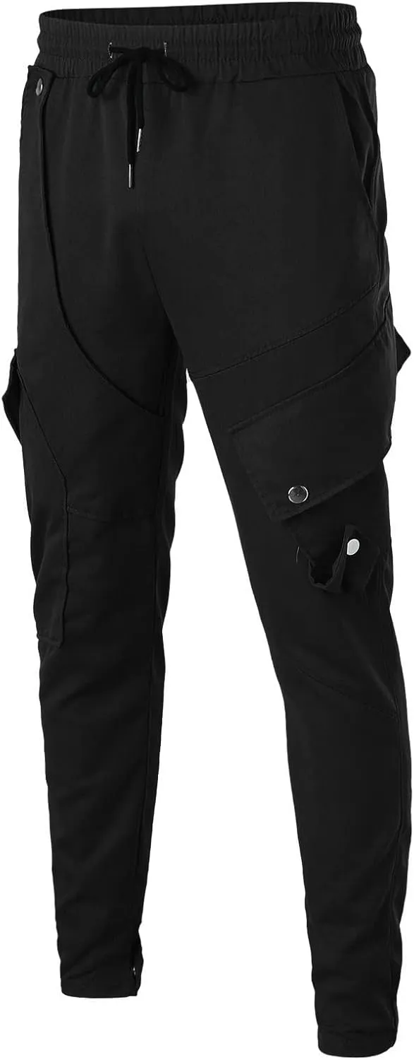 Mens Cargo Sweatpants Mens Boot Cut Work Pants Baggy Khaki Pants Mens Relaxed fit Mountain Khaki Khaki Pants for Men