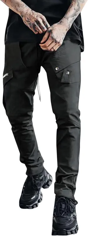 Mens Cargo Sweatpants Mens Boot Cut Work Pants Baggy Khaki Pants Mens Relaxed fit Mountain Khaki Khaki Pants for Men
