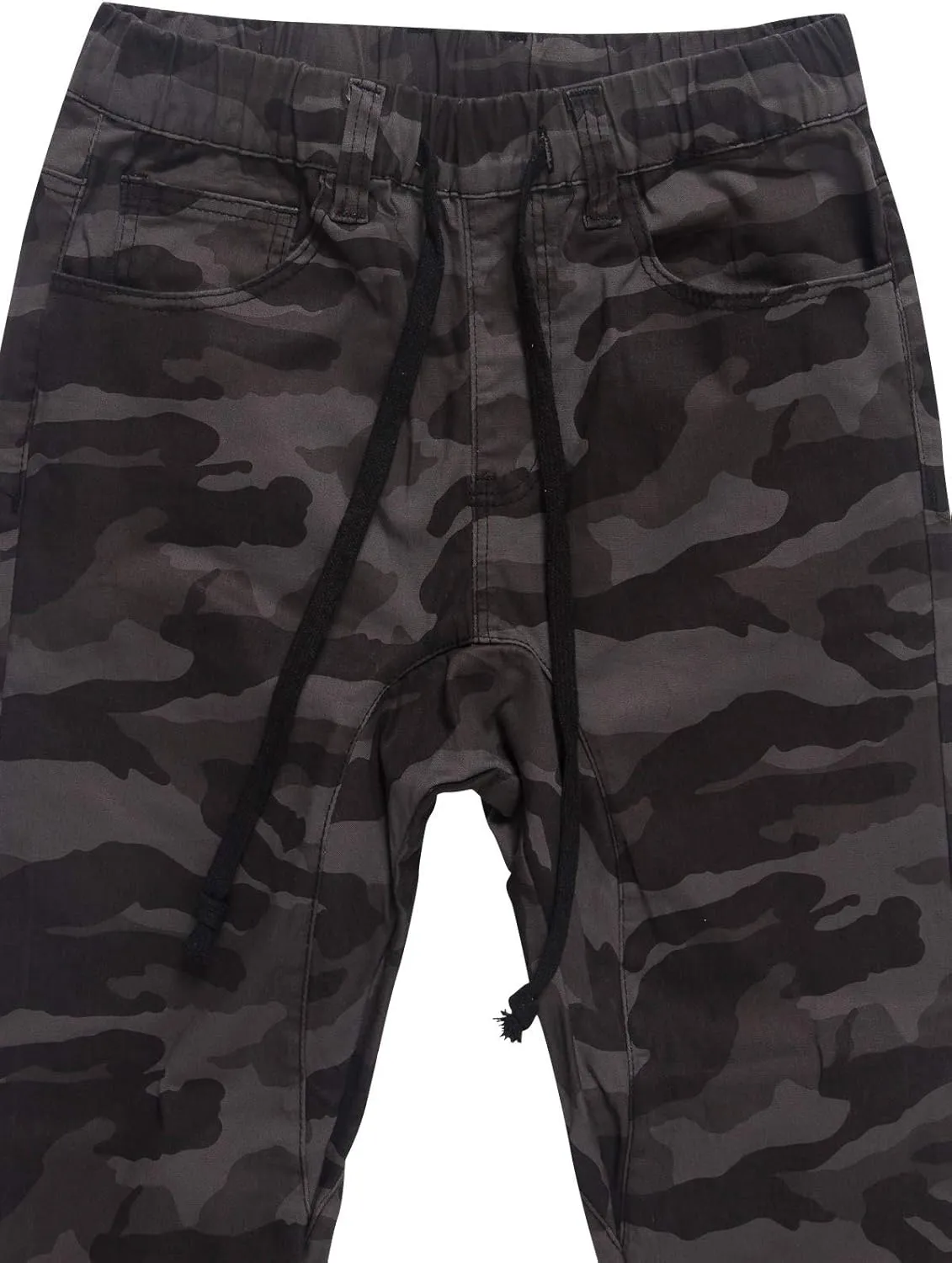 Men's Casual Twill Stretch Jogger Pants