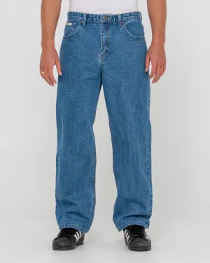 Mens Lucifer Loose Fit Denim Jeans