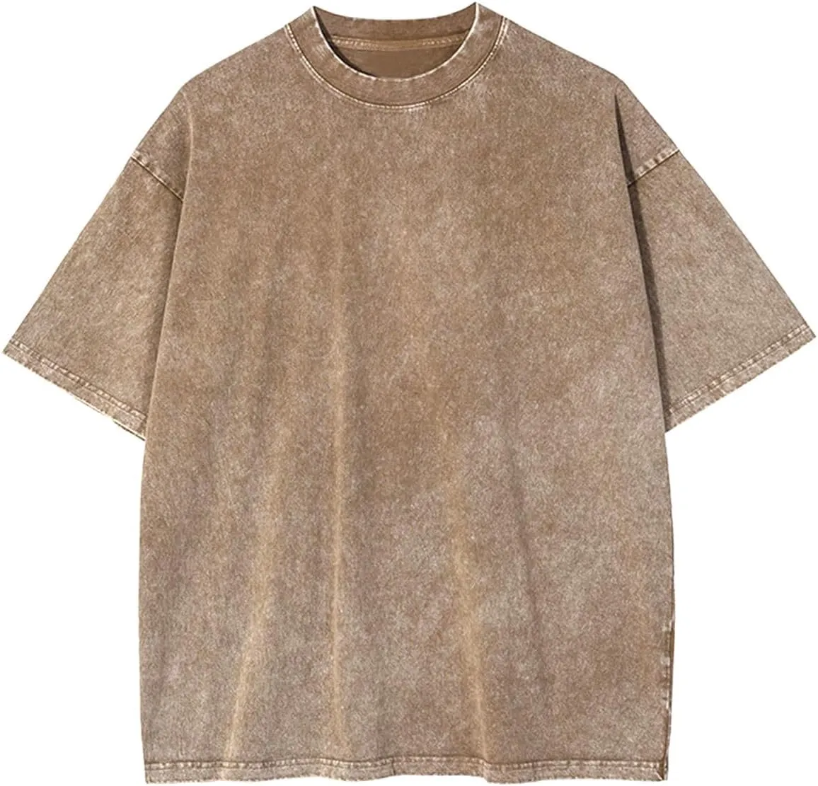 Mens Oversized Tee Shirt Unisex Vintage T Shirts Cotton Tees Shirts Streetwear Aesthetic Tee Casual Tunic Top