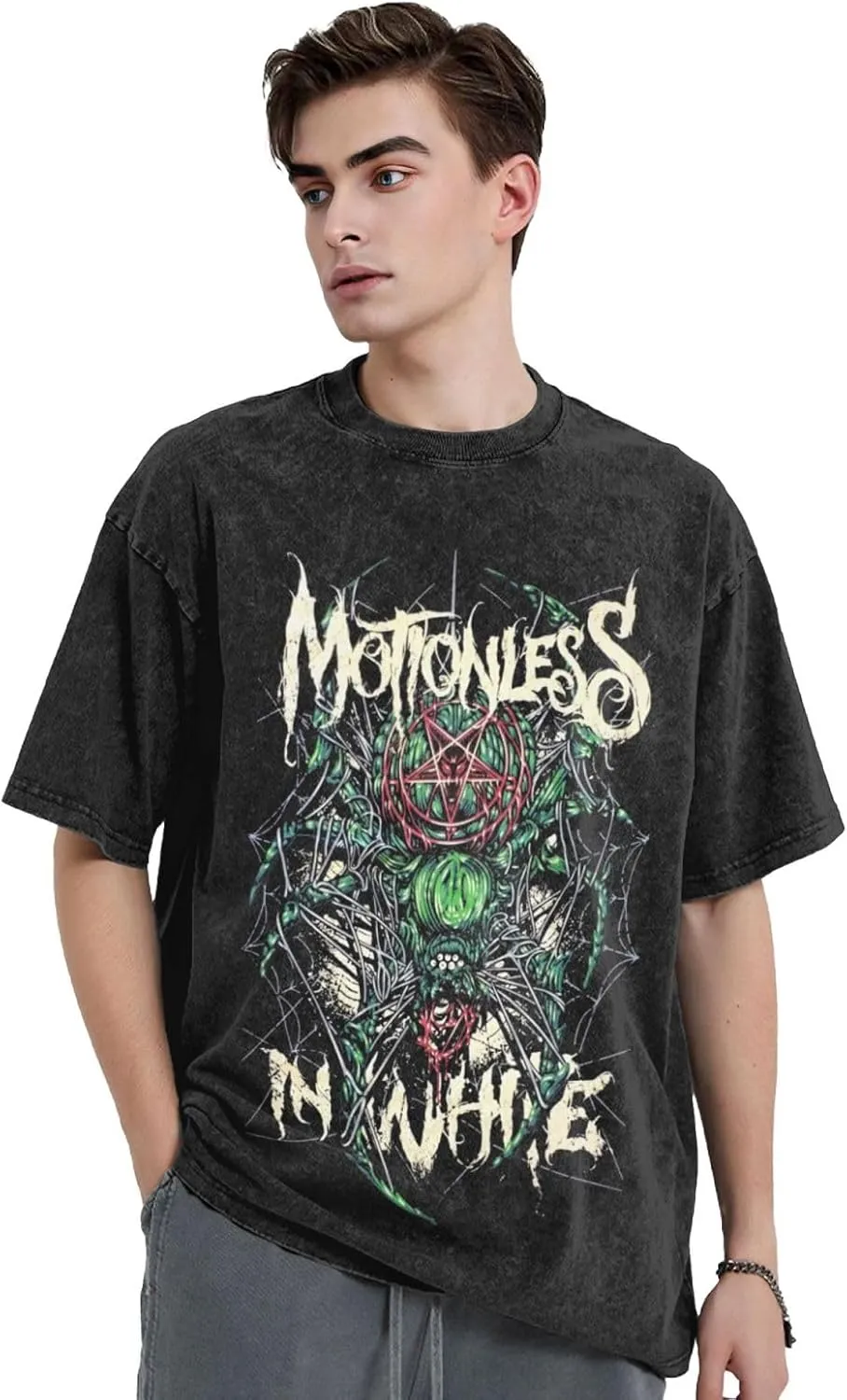 Mens Shirt Summer Cotton T-Shirt Classic Crewneck Tee Tops Vintage T Shirts for Men Women