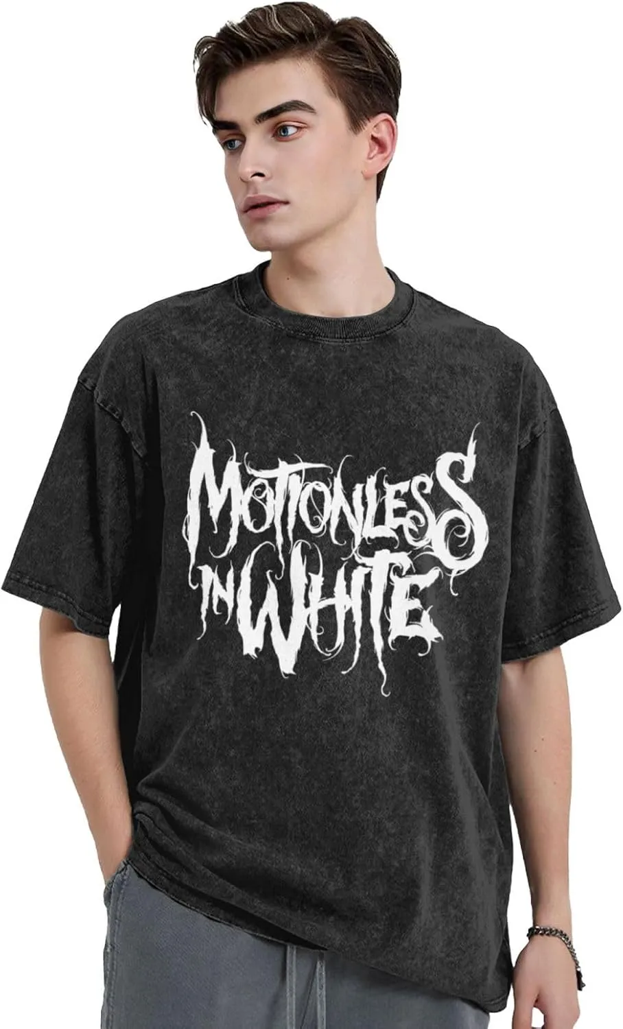 Mens Shirt Summer Cotton T-Shirt Classic Crewneck Tee Tops Vintage T Shirts for Men Women