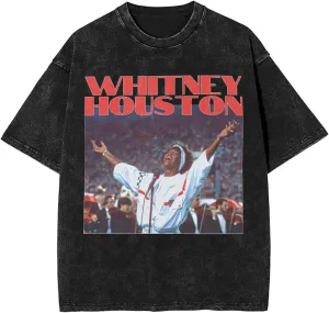 Mens Shirt Summer Cotton T-Shirt Classic Crewneck Tee Tops Vintage T Shirts for Men Women