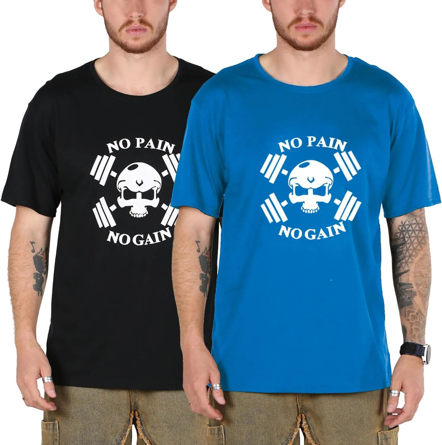Men's T Shirt Short Sleeve Crew Neck T-Shirt Casual Summer Classic Tops Basic Tee Shirts