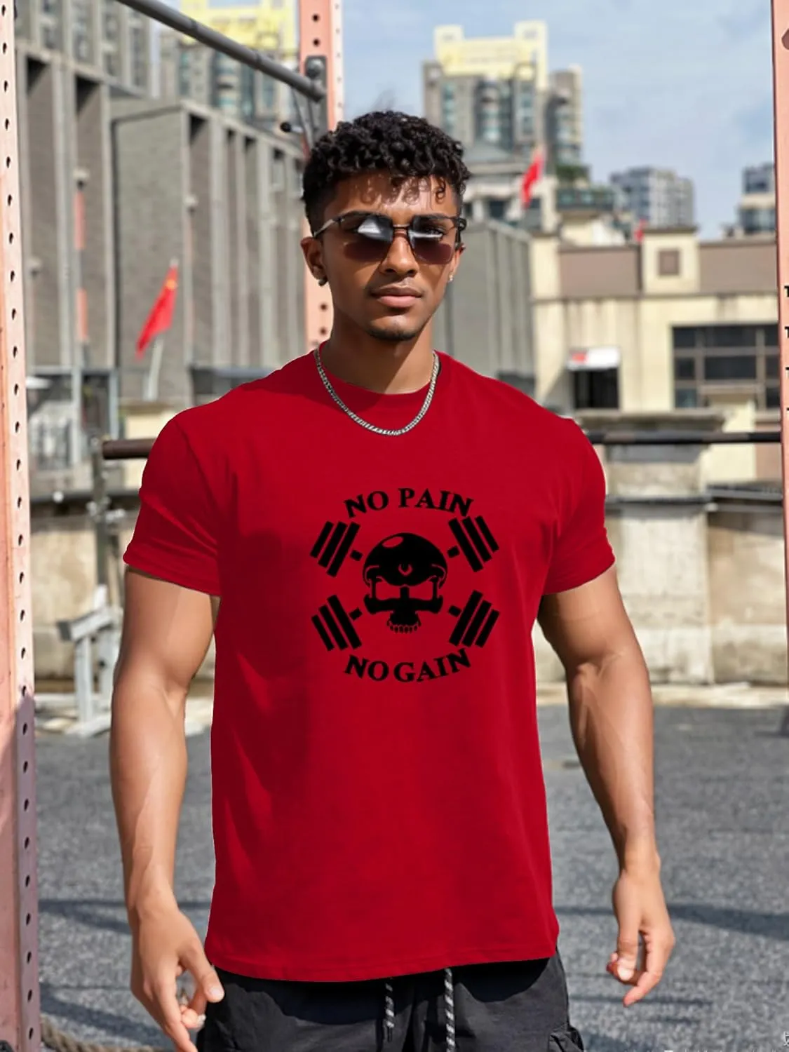 Men's T Shirt Short Sleeve Crew Neck T-Shirt Casual Summer Classic Tops Basic Tee Shirts