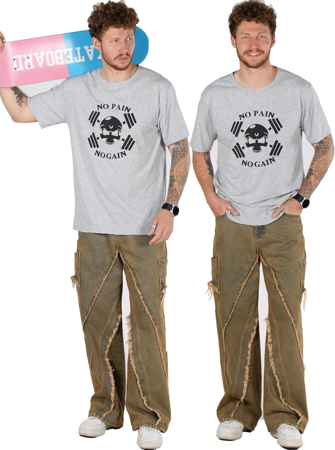Men's T Shirt Short Sleeve Crew Neck T-Shirt Casual Summer Classic Tops Basic Tee Shirts