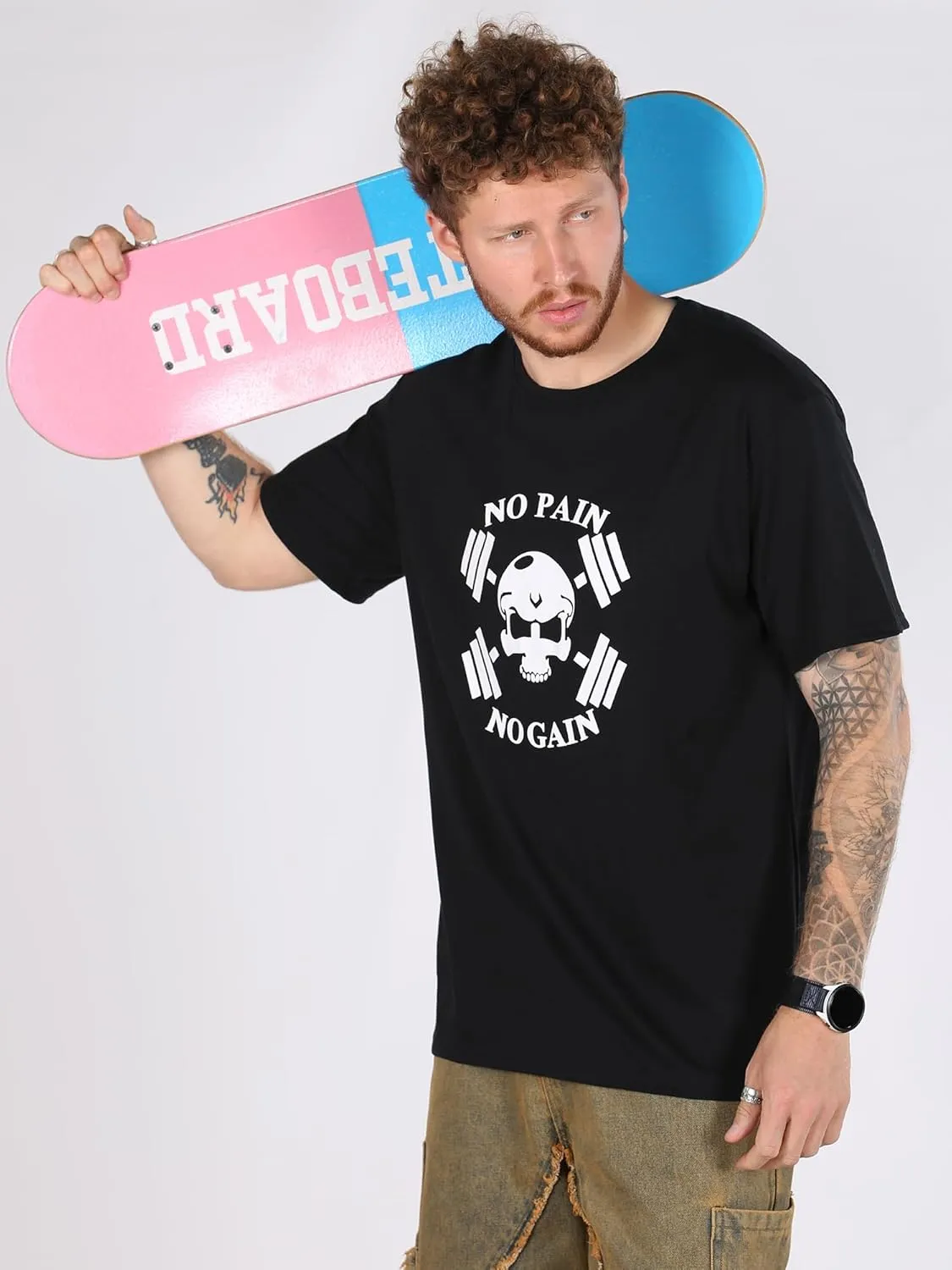 Men's T Shirt Short Sleeve Crew Neck T-Shirt Casual Summer Classic Tops Basic Tee Shirts