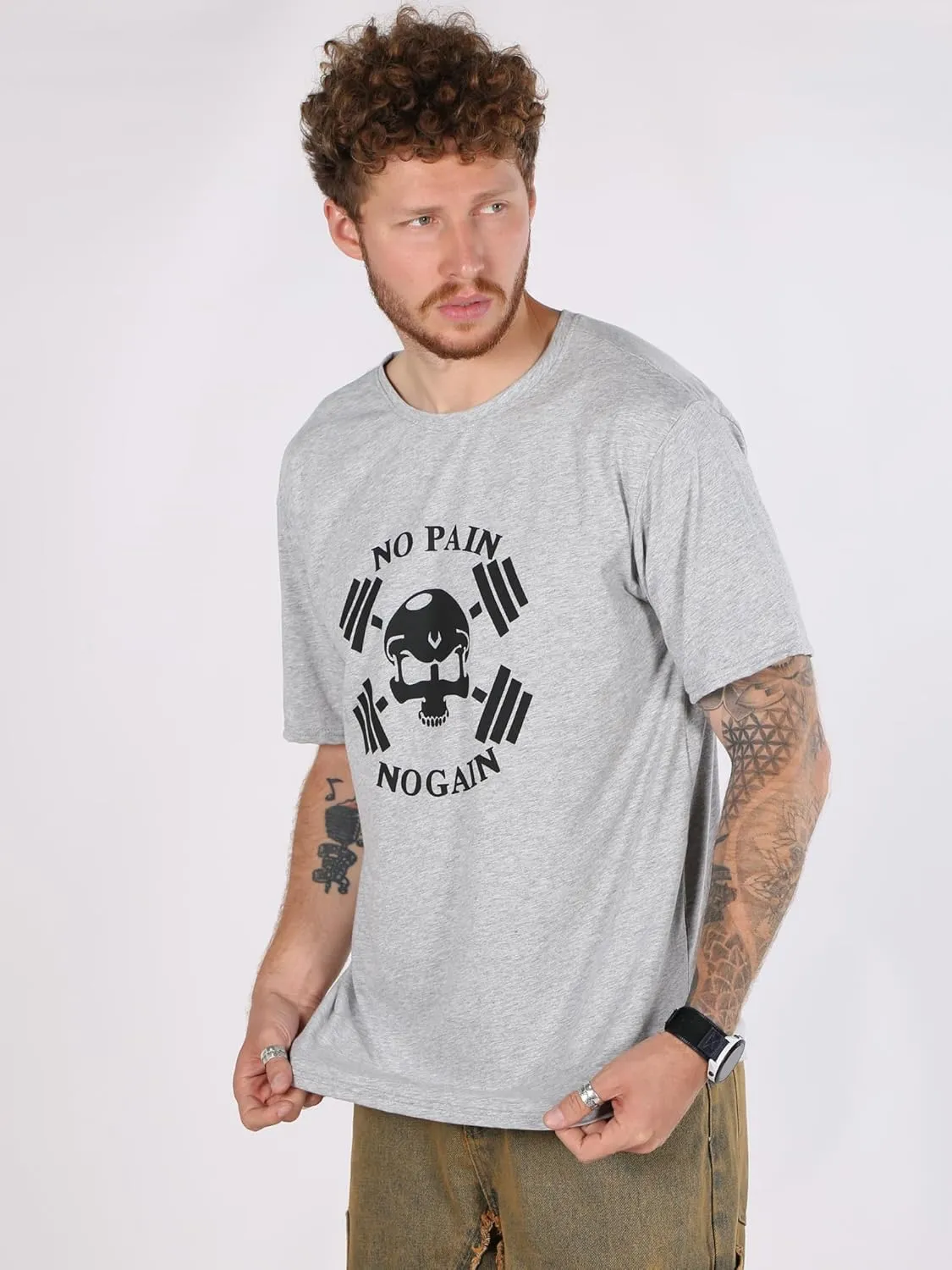 Men's T Shirt Short Sleeve Crew Neck T-Shirt Casual Summer Classic Tops Basic Tee Shirts