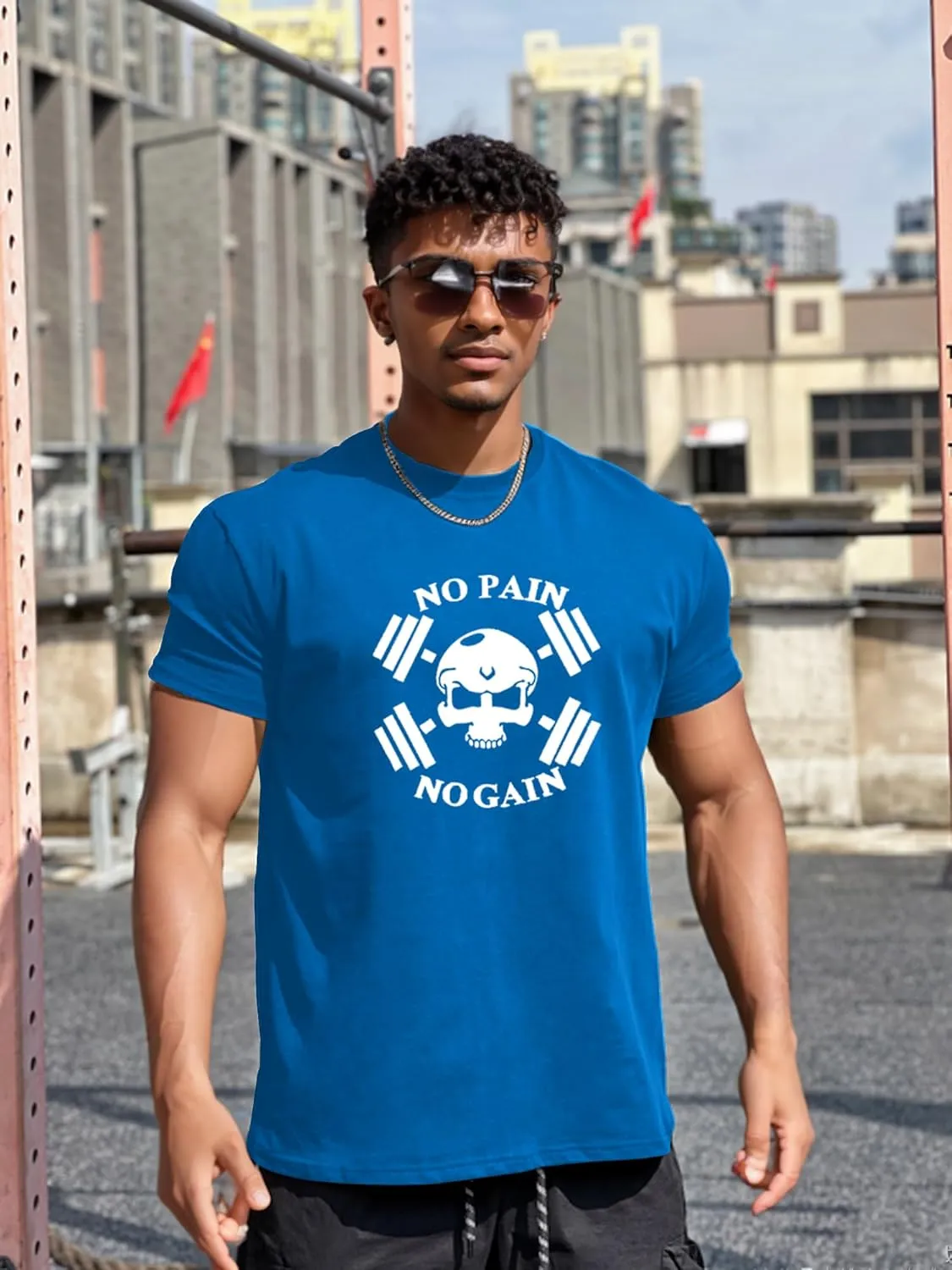 Men's T Shirt Short Sleeve Crew Neck T-Shirt Casual Summer Classic Tops Basic Tee Shirts