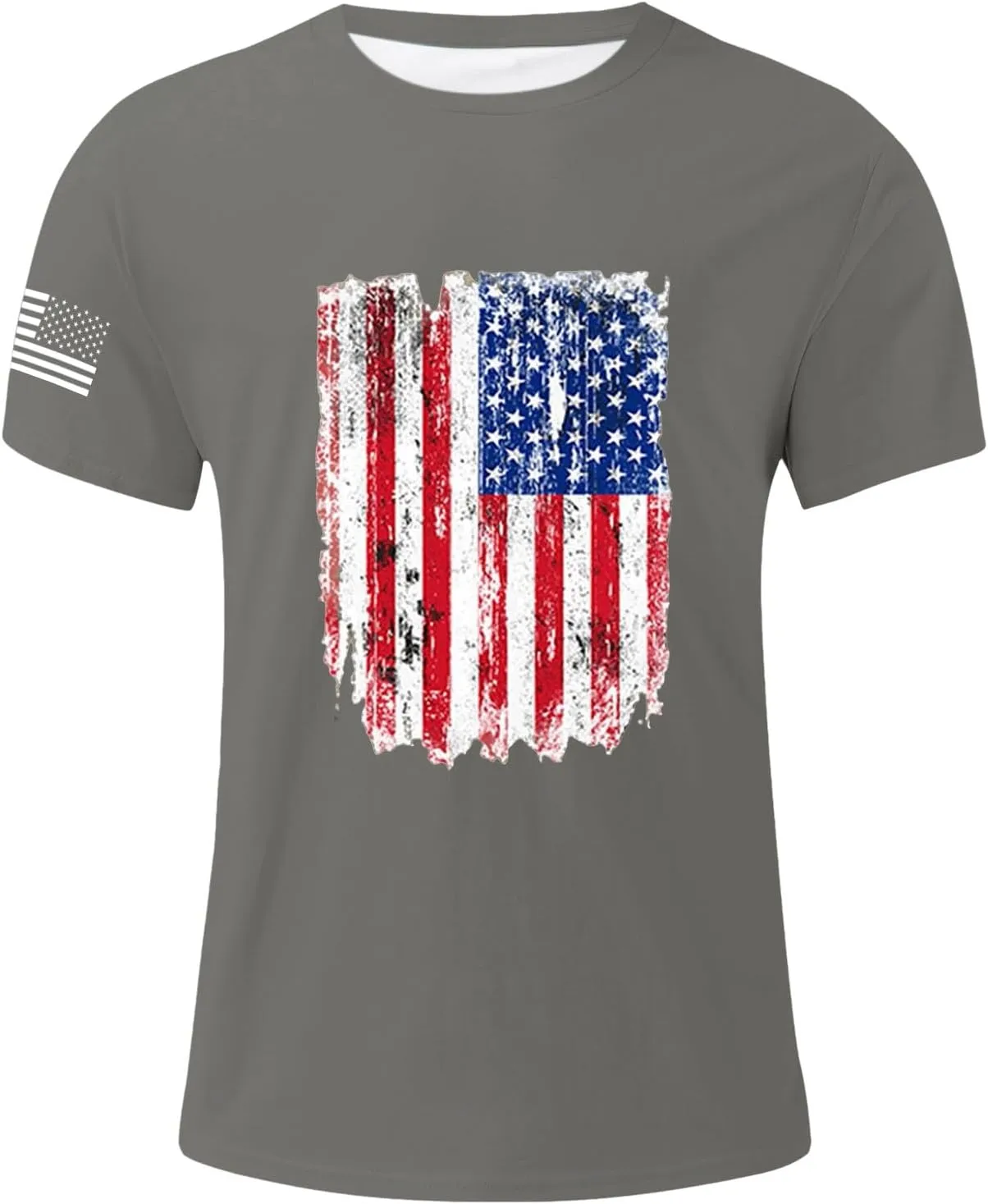 Mens T Shorts Men's Everyday Soft Crewneck T-Shirt Tee Long Shirts Athletic Large for Men Shirt Knit Tri-Blend